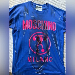 Authentic Large Blue/Pink men’s Moschino